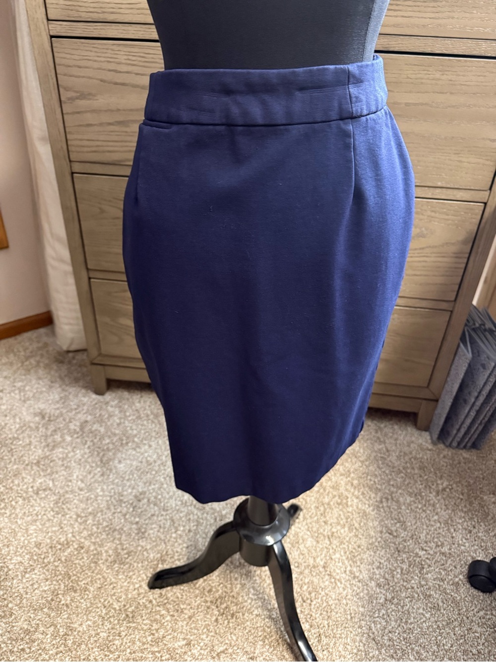 Liverpool Navy Pencil Skirt - Women's